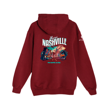 Fall Formal '23 Nashville - "City" Premium Unisex Hooded Pocket Sweatshirt