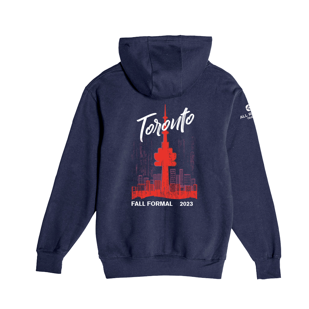 Fall Formal '23 Toronto - "CN Tower" Premium Unisex Hooded Pocket Sweatshirt