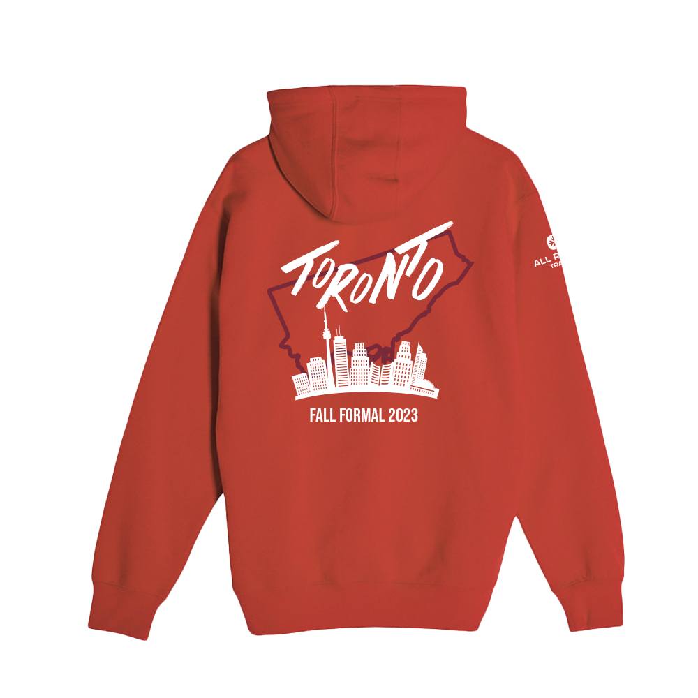 Fall Formal '23 Toronto - "Skyline" Premium Unisex Hooded Pocket Sweatshirt