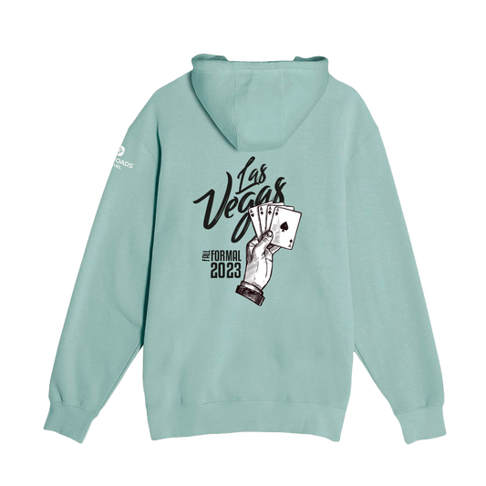 Fall Formal '23 Las Vegas - "Poker" Premium Unisex Hooded  Pocket Sweatshirt