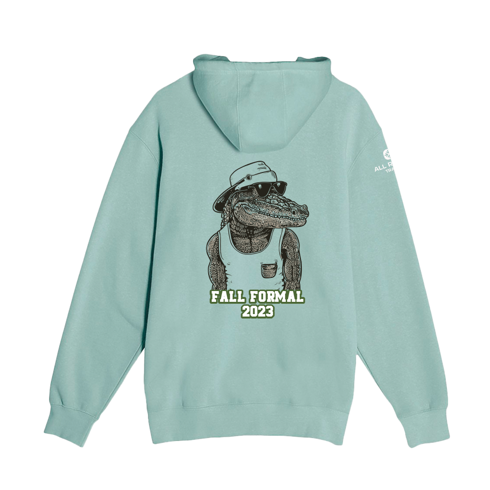 Fall Formal '23 New Orleans - "Alligator" Premium Unisex Hooded Pocket Sweatshirt