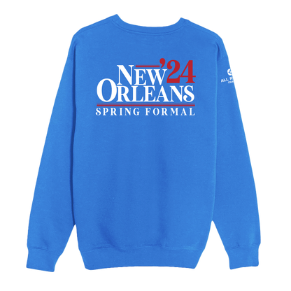 Spring Formal '24 New Orleans - "News" Premium Unisex Crewneck Sweatshirt