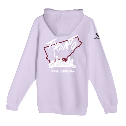 Spring Formal '24 Toronto - "Skyline" Premium Unisex Hooded Pocket Sweatshirt