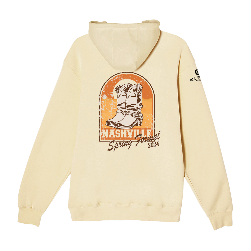 Spring Formal '24 Nashville - "Boots" Premium Unisex Hooded  Pocket Sweatshirt
