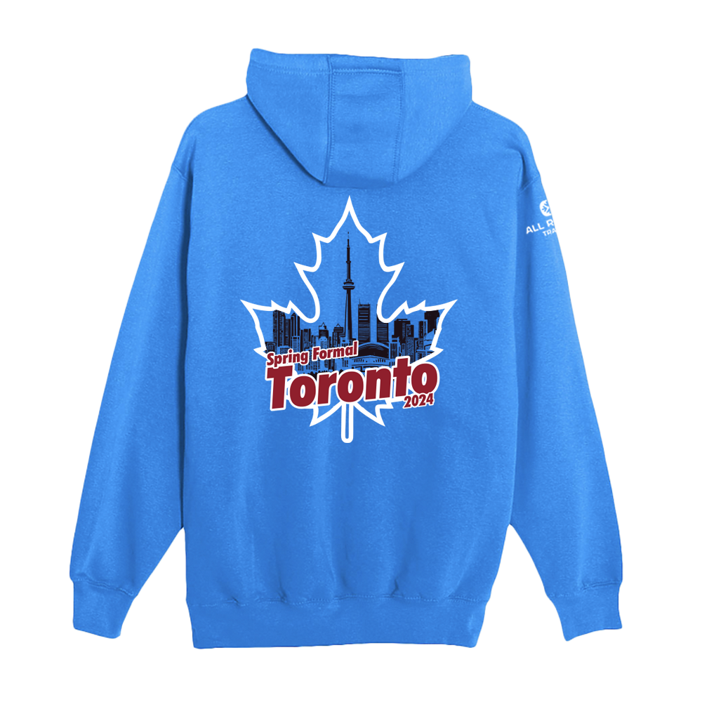 Spring Formal '24 Toronto - "Maple Leaf" Premium Unisex Hooded Pocket Sweatshirt