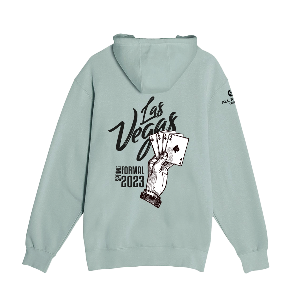 Spring Formal '24 Las Vegas - "Poker" Premium Unisex Hooded Pocket Sweatshirt